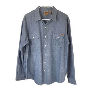 Skechers Made To Last For Work Button Up Size Men's XL